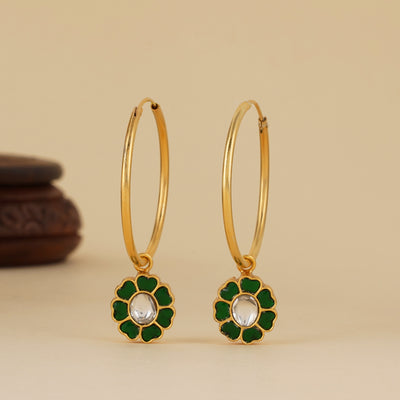 Goldplated Kundan Baalis