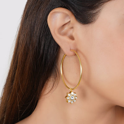 Goldplated Kundan Baalis