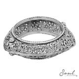 Hinged Opening Tribal Bangle
