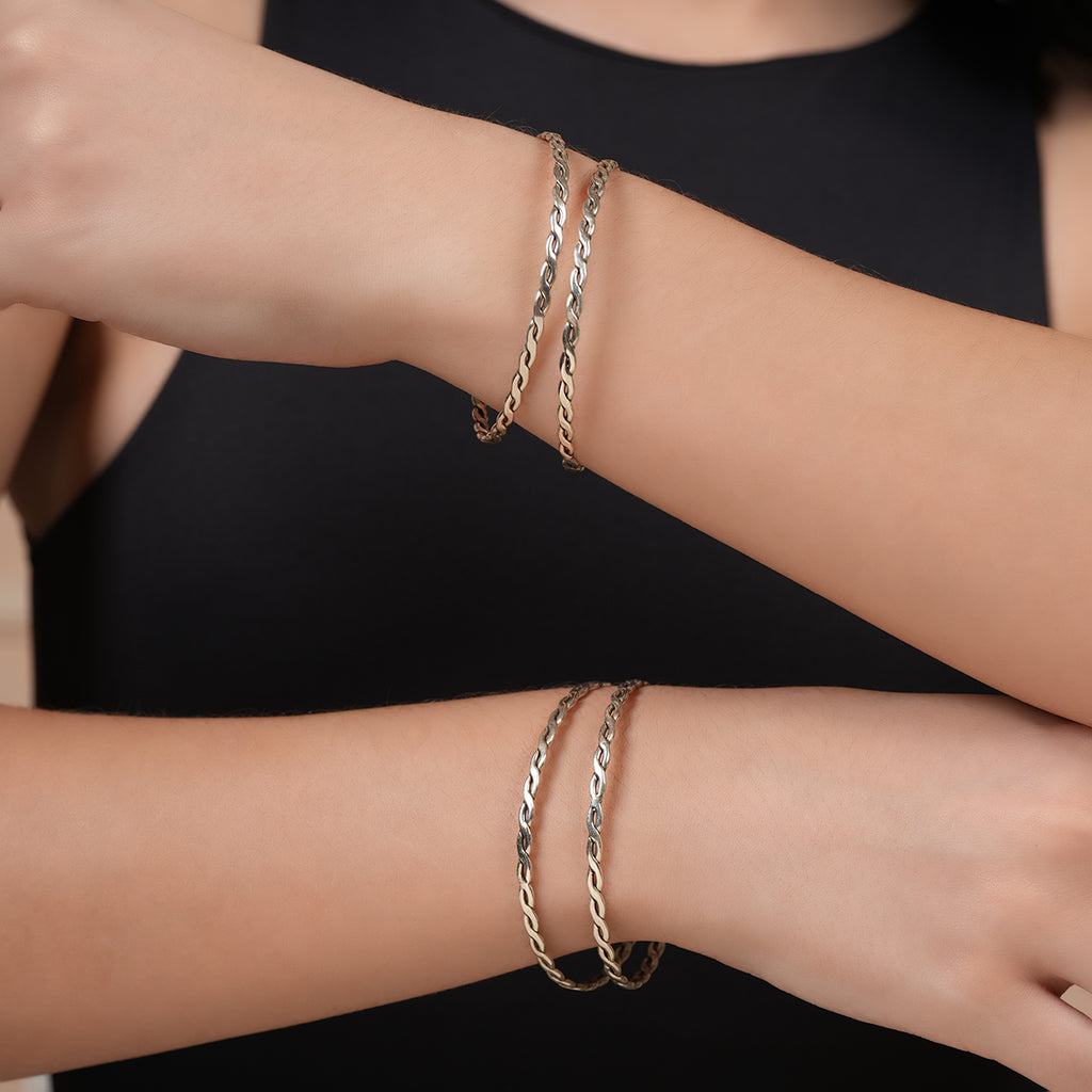 Infinity Weave Bangles (Single)