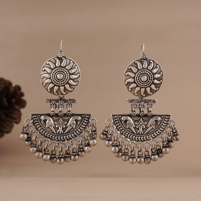Mewad Parrot Silver Earrings