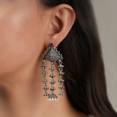 Nakashi Silver Earrings