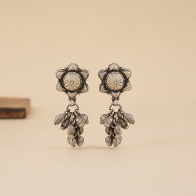 Nakashi Silver Flower Studs