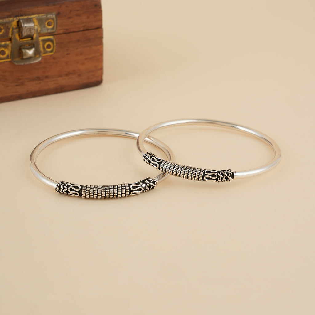 Everyday 925 Silver Openable Kada Bangle