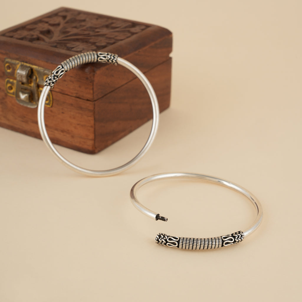 Everyday 925 Silver Openable Kada Bangle