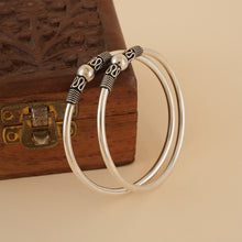Load image into Gallery viewer, Everyday 925 Silver Openable Kada Bangle