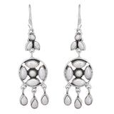 Pearl Silver Danglers