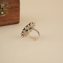 Load image into Gallery viewer, Mandala Turquoise Everyday Ring