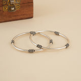 Everyday Silver Bangles  (Single)