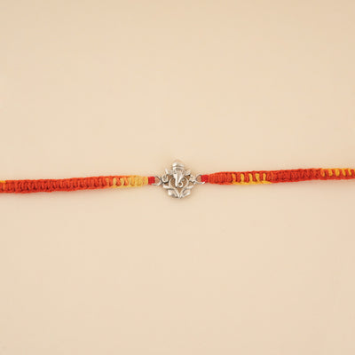 Silver Ganesha Rakhi