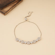 Load image into Gallery viewer, Silver Glittering Bracelet