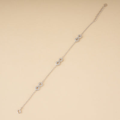Silver Infinity Bracelet