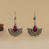 Silver Lamp Earrings