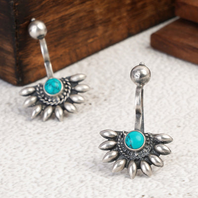 Silver Turquoise Bugadi