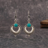 Silver Turquoise Earrings