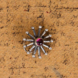 Spokes with gemstone