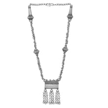 Load image into Gallery viewer, Trbal Old Silver Tabeez Necklace