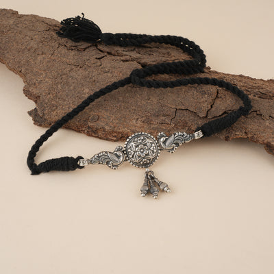 Tribal Silver Choker