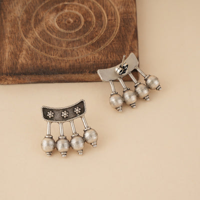 Quirky Silver Earrings