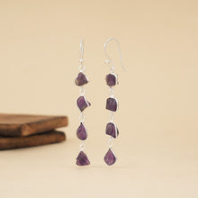 Load image into Gallery viewer, Wild Amethyst Drop Earrings