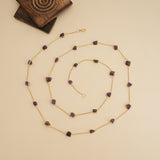 Wild Amethyst Goldplated Necklace