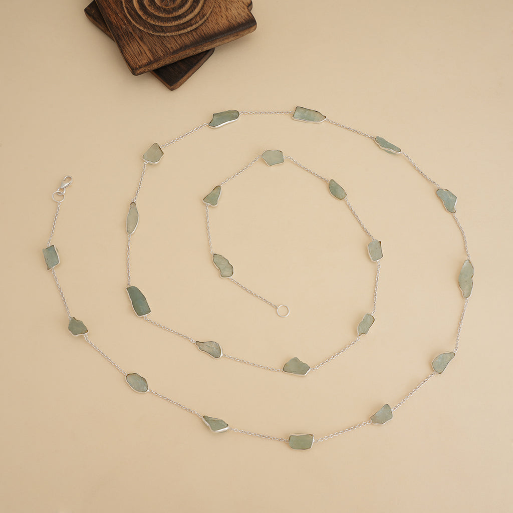 Wild Aquamarine Necklace