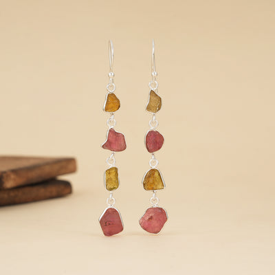 Wildflower Tourmaline Drop Earrings